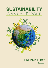 Sustainability Annual Report Flyer