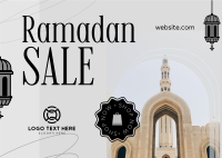 Ramadan Sale Postcard