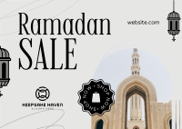 Ramadan Sale Postcard Image Preview