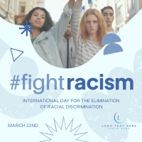 Elimination of Racial Discrimination Instagram Post Design