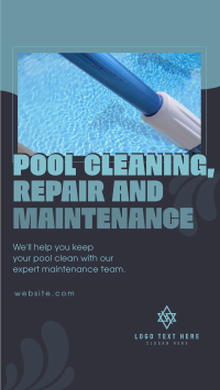 Pool Cleaning Services TikTok Video