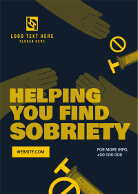 Find Sobriety Poster