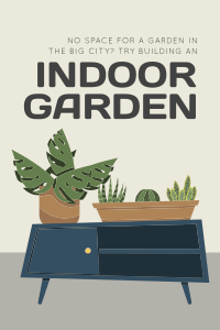 Indoor Garden Pinterest Pin