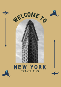 New York Travel  Flyer