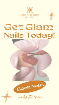 Glam Nail Salon Instagram Reel Image Preview