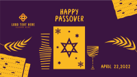 Passover Day Haggadah Facebook Event Cover