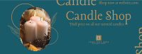 Candle Discount Facebook Cover
