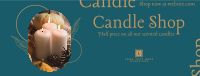 Candle Discount Facebook Cover Image Preview