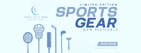 Professional Sporting Goods For Sale Facebook Cover Image Preview