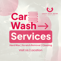 Unique Car Wash Service Instagram Post