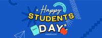 Happy Students Day Facebook Cover