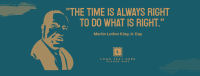 Martin Luther King Jr. Day Facebook Cover example 4