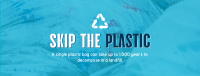 Sustainable Zero Waste Plastic Facebook Cover