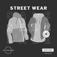 Street Wear Sale Instagram Post