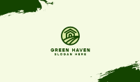 Green Farmhouse Farm Business Card Image Preview