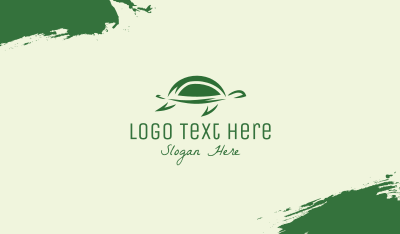 Simple Green Turtle Business Card