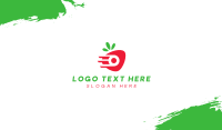 Fast Fruit Delivery Business Card