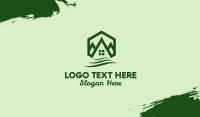 Log Cabin Business Card example 2