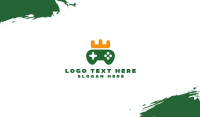 Green Controller Crown Business Card