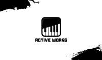 Piano Keys App Business Card