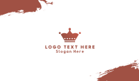 Feminine Crown Business Card
