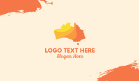 Australian Business Card example 3