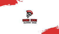 Shiny Spartan Gaming Business Card Image Preview