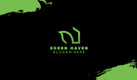 Green Housing App  Business Card Image Preview