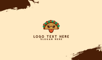 Mexican Taco Monster Business Card Design