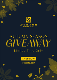 Autumn-tic Season Fare Poster