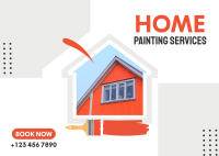 Home Painting Services Postcard