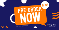 Pre-Order Now Facebook Ad