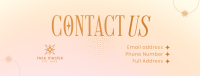 Dainty & Elegant Contact Us Facebook Cover Image Preview