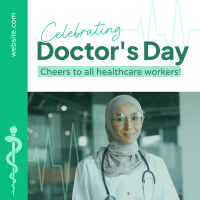 Celebrating Doctor's Day Instagram Post