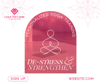 Luxurious Yoga Training Facebook Post