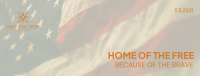 America Veteran Flag Facebook Cover