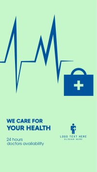 We Care for Your Health Facebook Story