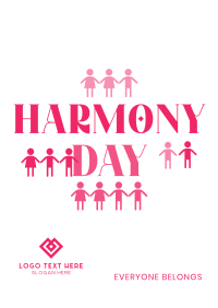 People Harmony Day Poster