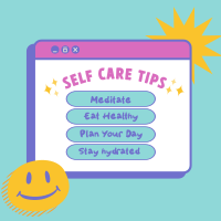 Self Care Tips Instagram Post
