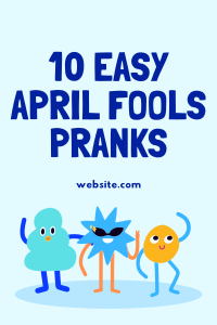 April Mascots Pinterest Pin