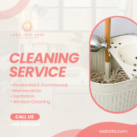 Professional Cleaning Service Instagram Post