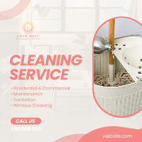 Professional Cleaning Service Instagram Post Image Preview