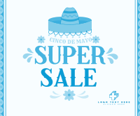 Cinco De Mayo Biggest Colorful Sale Facebook Post