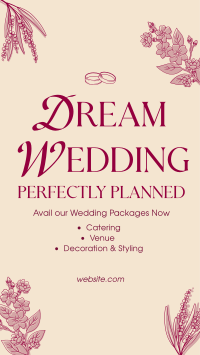 Dream Wedding Planner Instagram Reel Image Preview