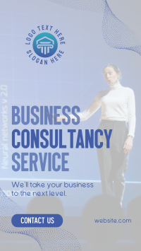 Business Consulting Service Facebook Story