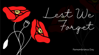 Remembrance Poppies Facebook Event Cover