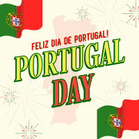 Festive Portugal Day Instagram Post Design