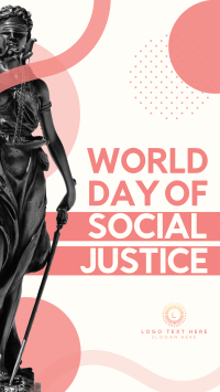 Social Justice World Day Instagram Reel Image Preview