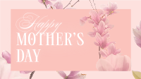 Mother's Day Pink Flowers Video