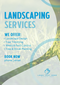 Professional Landscaping Flyer